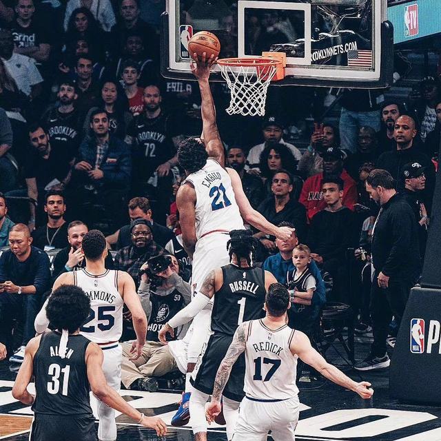 NBA季后赛首轮，哈登40分救主，76人加时逆转热火挺进次轮